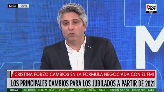 Cristina forzó cambios en la fórmula jubilatoria negociada con el FMI