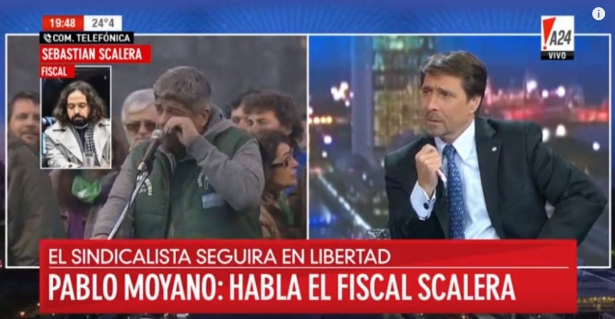 Scalera, tras el rechazo a la detención de Pablo Moyano: Estoy sorprendido y enojado