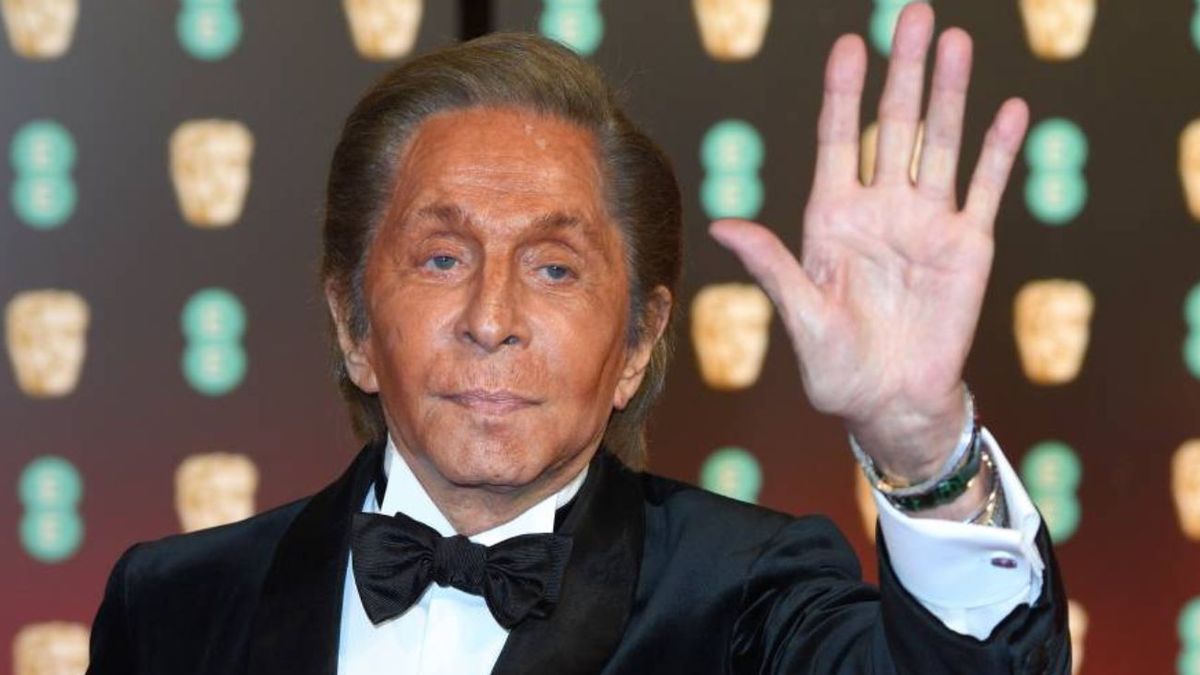 Murió en Roma a los 93 años el diseñador Valentino