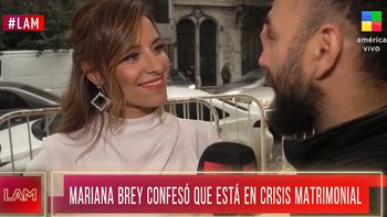 El tremendo piropo de Mariana Brey a Jorge Rial: Él es muy...