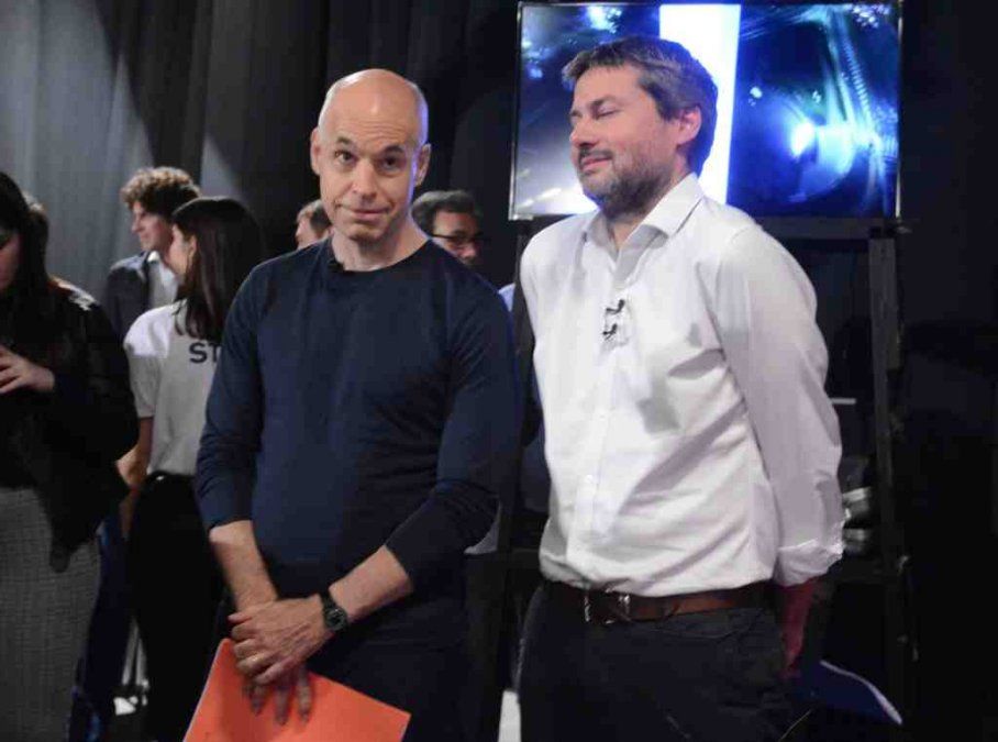 Debate a Jefe de Gobierno: picante cruce entre Larreta y Lammens por la salud y la educación