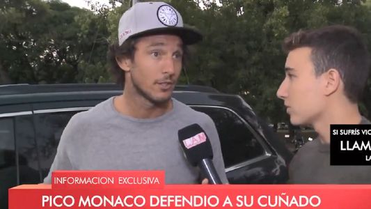 Pico Mónaco habló del hermano de Pampita acusado por violencia de género: Me parece...
