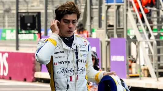 Buena clasificación de Colapinto: largará 14° en la carrera sprint