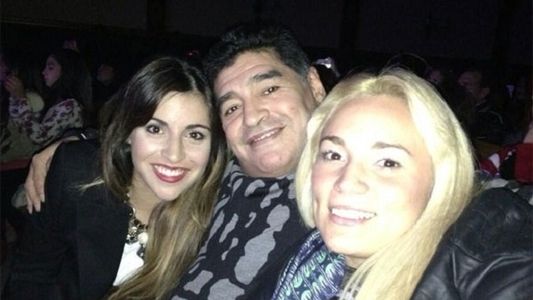 Nuevo escándalo en la familia Maradona: noche no tan buena para Rocío