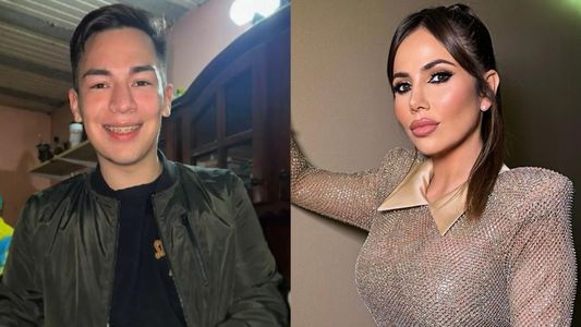 La provocativa reacción del sobrino de Romina Uhrig en la antesala del Bailando 2023