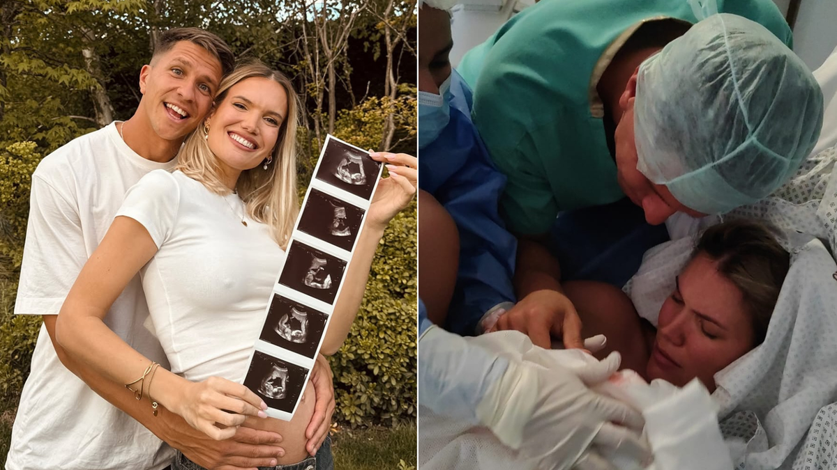 Nació Faustino, el primer hijo de Eva Bargiela y Gianluca Simeone: las tiernas imágenes