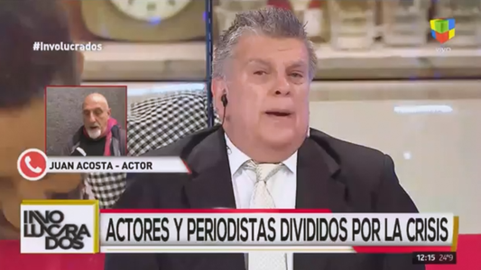 Luis Ventura y Juan Acosta, a los gritos por la inflación