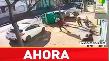 Violento ataque de motochorro en Rosario: los vecinos impidieron el robo