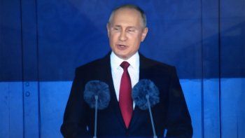 La inauguración del Mundial: habló Putin, el presidente de Rusia