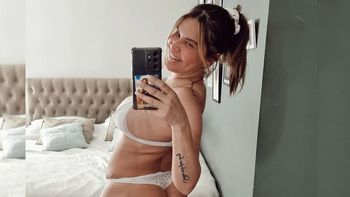 foto de nazarena en ropa interior: se me cae todo y sigo sin ganas de mover la pata