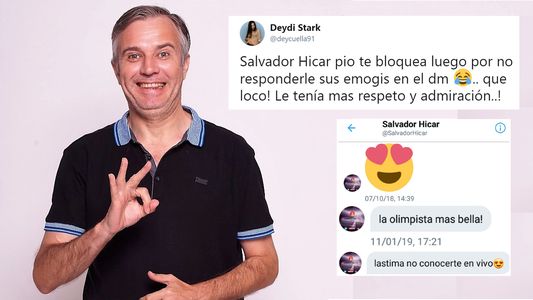 ¿Modus operandi? Acusan a Salvador Hicar de tantear a tuiteras y bloquearlas