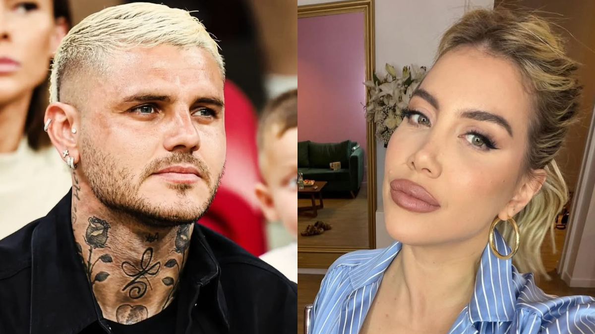 Máxima tensión entre Mauro Icardi y Wanda Nara en la audiencia por la restitución de sus hijas