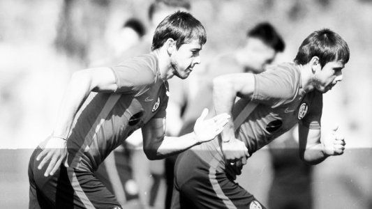 Ángel Romero se disculpó por la fractura que le provocó a su Andrés Herrera en el entrenamiento de San Lorenzo