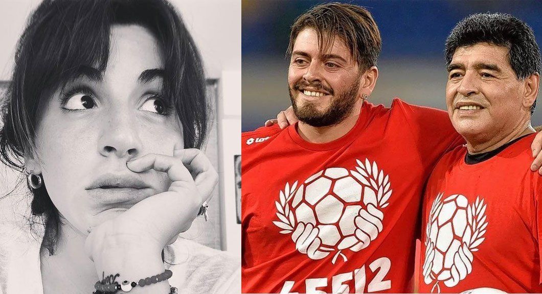 Trascendió la charla íntima que mantuvieron Gianinna Maradona con Diego Jr.