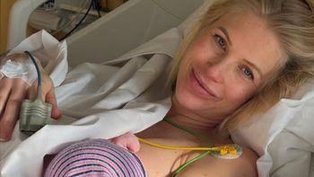 Daniela Christiansson compartió las tiernas fotos de Lando recién nacido con Elle y Maxi López: Príncipe