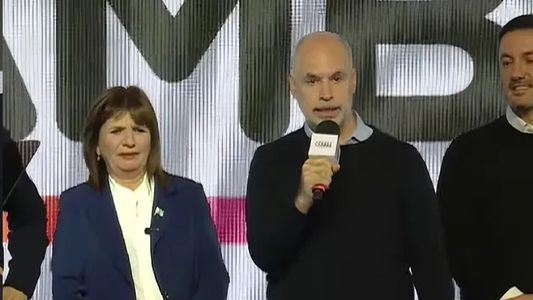 Rodríguez Larreta reconoció el triunfo de Patricia Bullrich: Es el primer paso para el triunfo en octubre