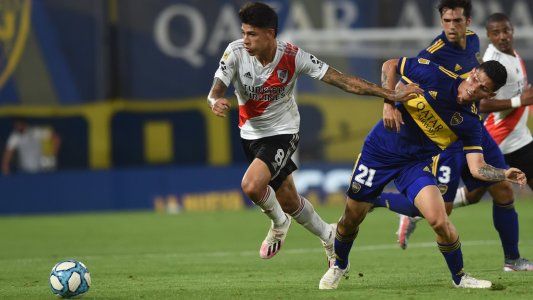 Boca y River se olvidaron de la Copa y animaron un gran partido: 2-2 con expulsados y titulares en cancha