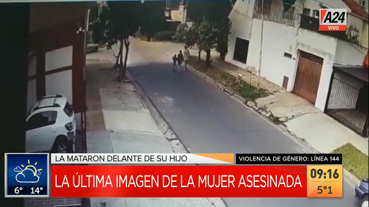 Femicidio frente a un nene de 5 en Villa Luzuriaga: buscan a un hombre en situación de calle como presunto autor