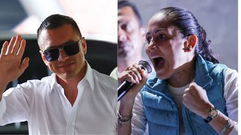 González recortó la distancia y lleva a Noboa a un nuevo duelo electoral en Ecuador