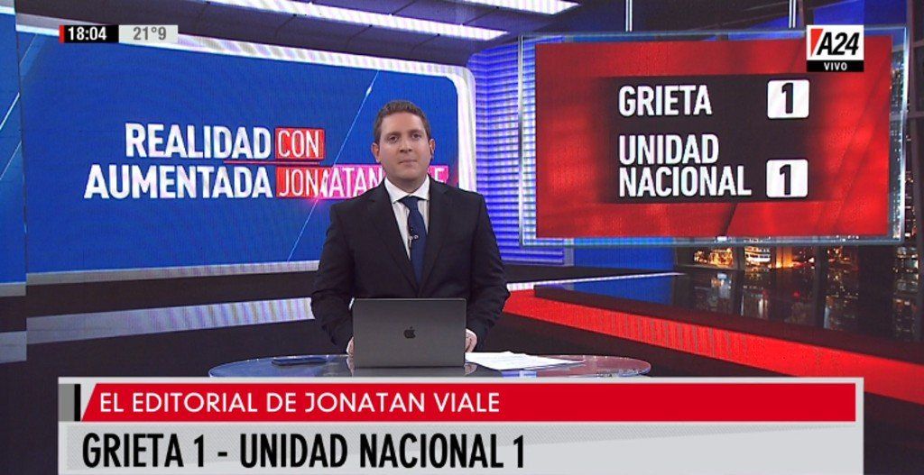 Grieta 1 - Unidad Nacional 1, el editorial de Jonatan Viale
