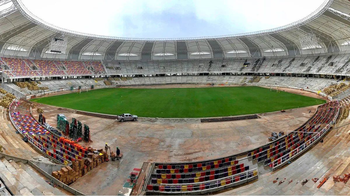 El estadio Madre de Ciudades podría no recibir a la Argentina.