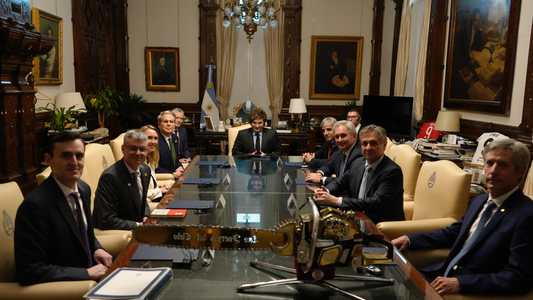 Cumbre clave en Casa Rosada: Milei recibió al secretario del Tesoro de Donald Trump y podría haber anuncios