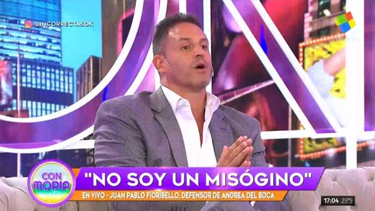 Juan Pablo Fioribello en Incorrectas: Prometí no a hablar más de Amalia Granata