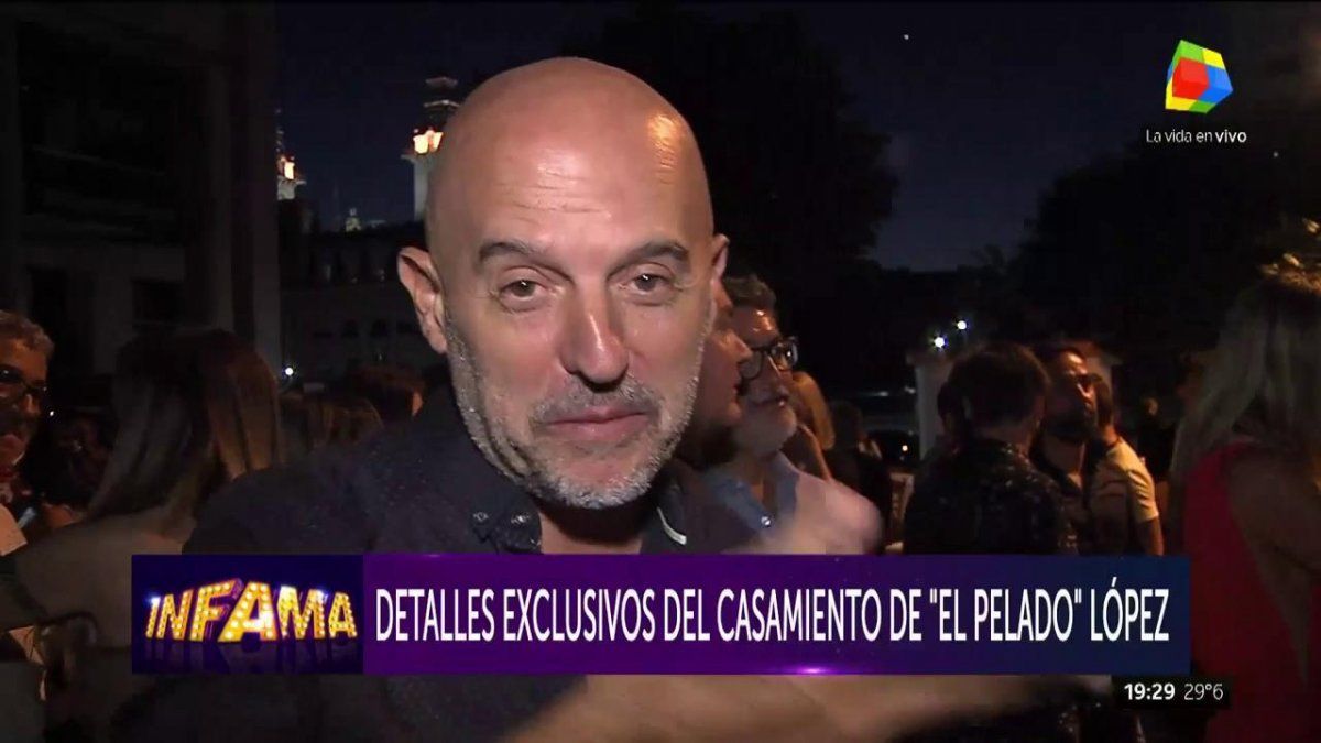 El Pelado López confirmó la fecha de su boda