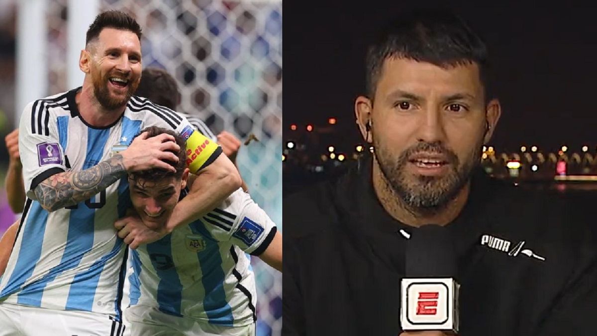 El regalo de Messi al hijo del Kun Agüero tras la victoria de Argentina ante Croacia