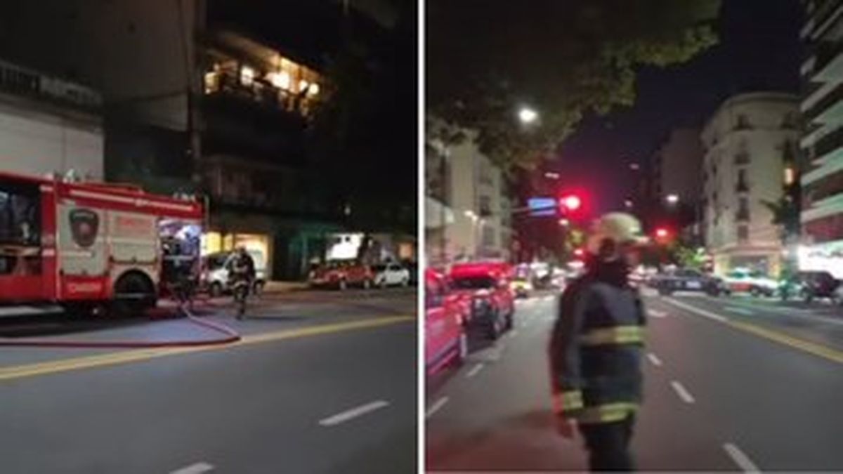 Incendio y desesperación en Palermo: una mujer murió y otras cinco personas fueron hospitalizadas