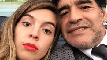 Dalma recordó a Diego Maradona el día que cumpliría 64 años: el emotivo homenaje de su hija Azul