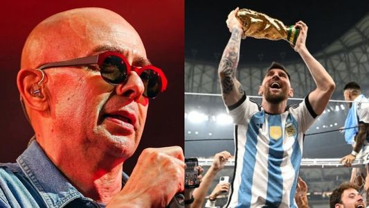 El Indio Solari y la admiración por la Selección: elogios a Lionel Messi y al psicópata divino de Dibu Martínez