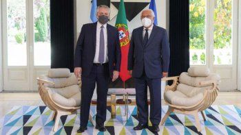 Alberto Fernández logró el respaldo de Portugal en la negociación con el FMI