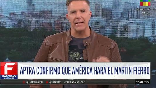 América transmitirá la gala de los Premios Martín Fierro