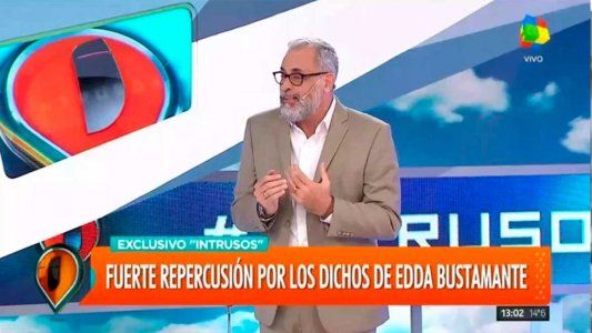 Jorge Rial habló luego del escándalo con Edda Bustamante en Intrusos