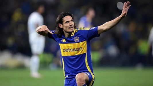El esperanzador mensaje de Edinson Cavani tras la victoria de Boca ante Cruzeiro