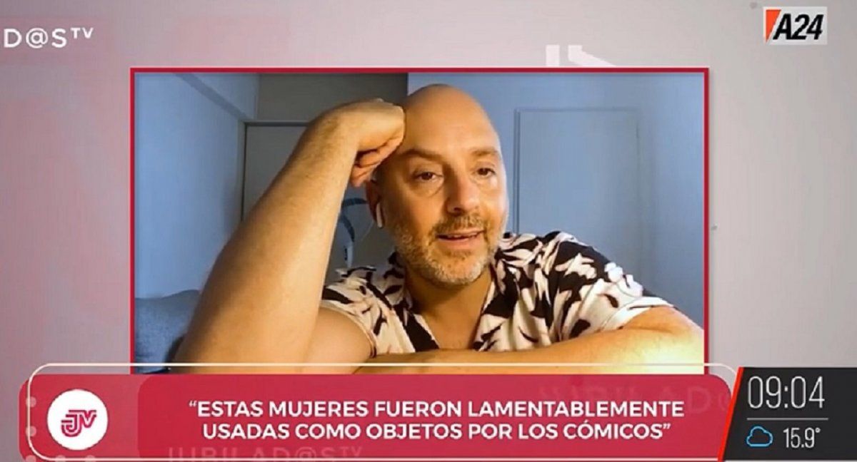 José María Muscari sobre las actrices en los 80: Fueron usadas como objetos de los cómicos
