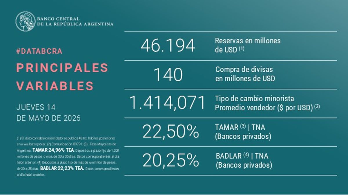 Las reservas internacionales cerraron en USD 46.194 millones tras una baja explicada por pagos de deuda y la ca&iacute;da en la cotizaci&oacute;n de activos. (Foto: Banco Central).