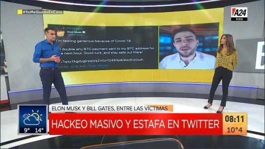 Megahackeo a cuentas de famosos con una estafa de bitcoin en Twitter