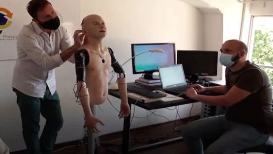 Impresionante: investigadores italianos crearon un androide capaz de reaccionar a las emociones humanas