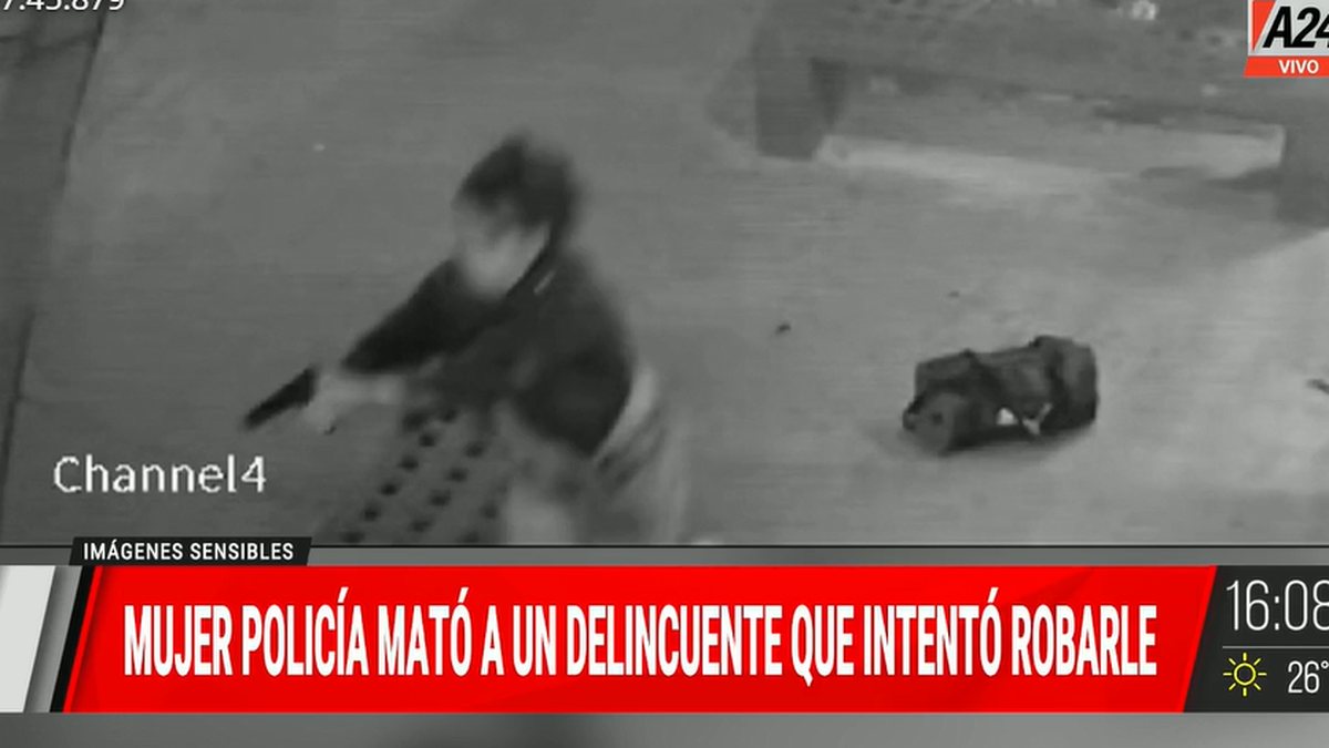 Video Una Policía De La Federal Mató A Un Hombre Que Le Robó El Celular Cuando Esperaba El 8714