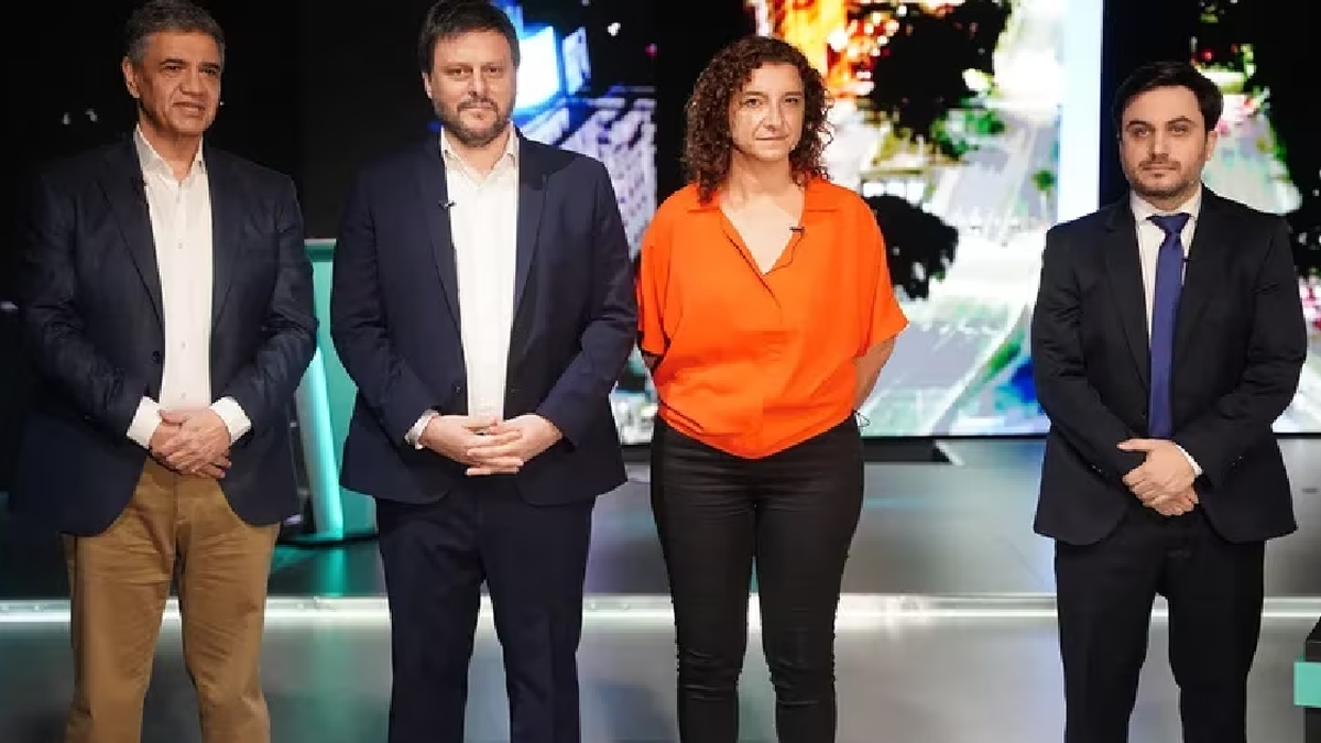 El feroz cruce entre Ramiro Marra y Vanina Biasi en el debate a Jefe de Gobierno porteño. (Foto: captura)