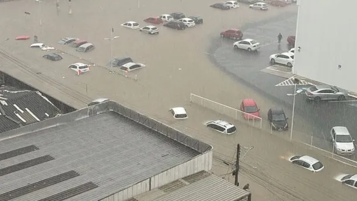 Siguen los problemas con las inundaciones en Brasil.