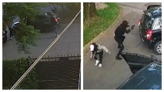 Difunden un nuevo video del impactante asesinato a tiros del gendarme en El Palomar