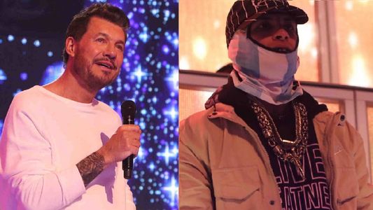 L-Gante volvió a Canta Conmigo Ahora y recibió el apoyo de Marcelo Tinelli