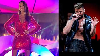 Pampita infraganti: enloqueció con Ricky Martin en Chile