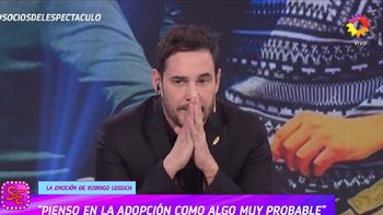 La confesión de Rodrigo Lussich sobre la paternidad: Voy a cumplir 50, no sé si voy a poder