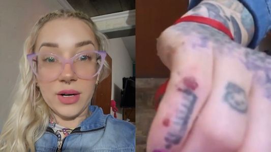 Katia La Tana de Gran Hermano se accidentó con su moto y explicó qué fue lo que pasó: Me golpeé con...