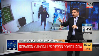 Robaron y recibieron de condena la prisión domiciliaria