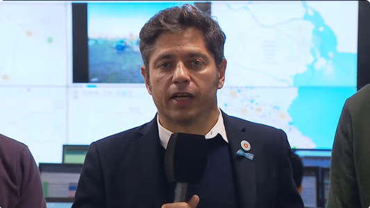 Axel Kicillof anunció obras con fondos propios y reclamó asistencia por catástrofes al Gobierno nacional